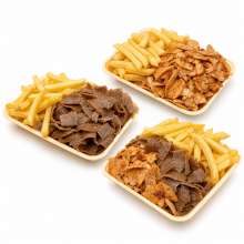 KEBABS WITH CHIPS